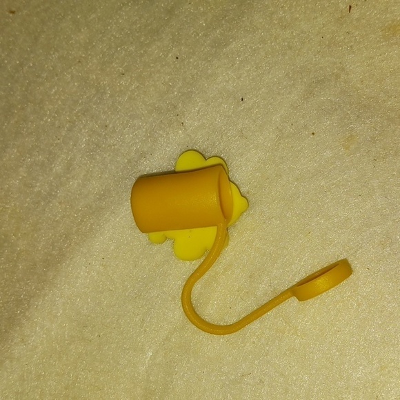 Silicone Reusable Straw Topper 10mm 0.4in - Picture 2 of 2